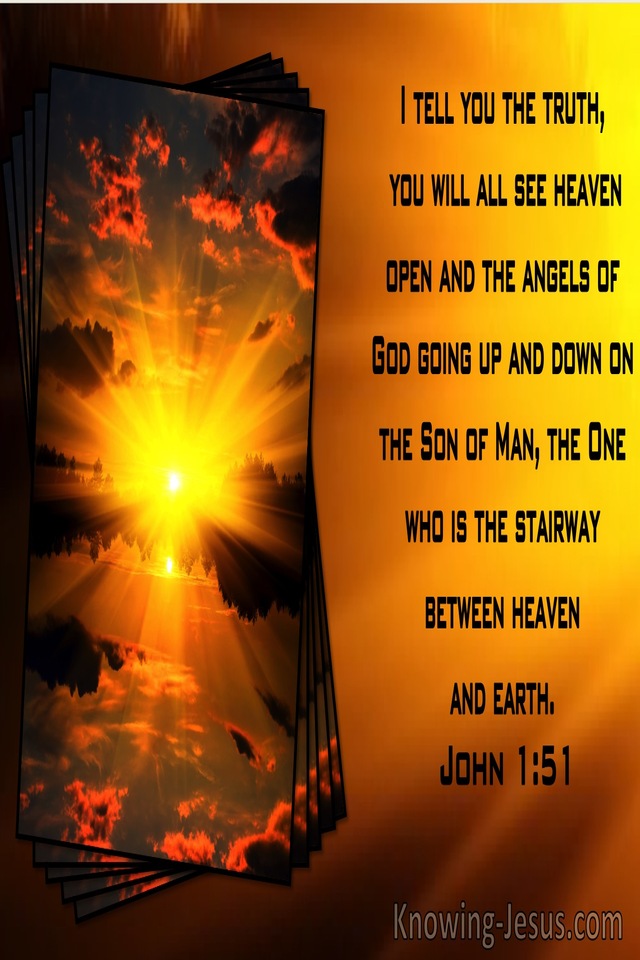 John 1:51 You Will See Heaven Open And Angels Ascending And Descending On The Son Of Man (windows)06:12